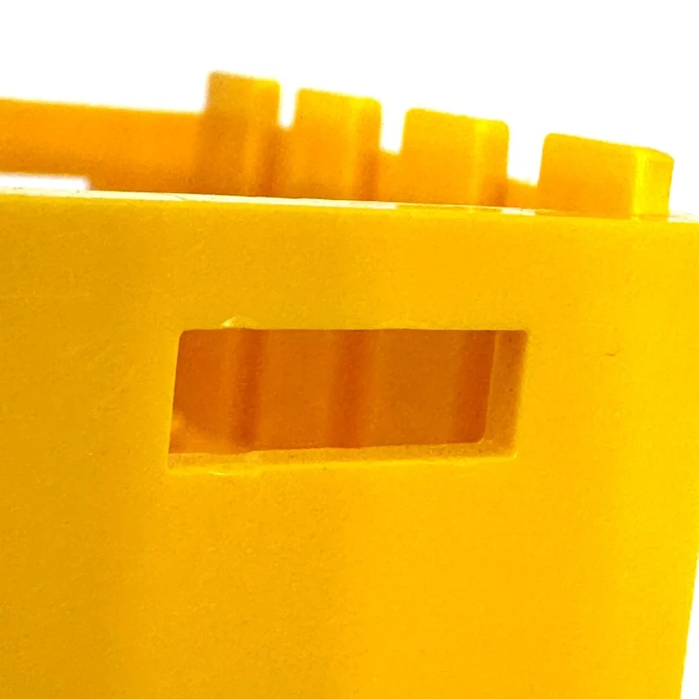Lego Yellow Container Crate 3x4x1 2/3 Box Handholds Lot of 2 Piece 30150